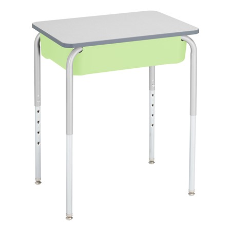 Structure Series Open Front Desk w/ Green Apple Book Box