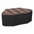 Shapes Series II Modular Soft Seating - Petal - Telegraph Jet/Black