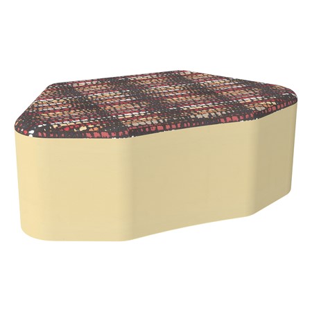 Shapes Series II Modular Soft Seating - Petal - Telegraph Jet/Sand