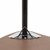 Structure Series Triangular Wave Mobile Collaborative Table w/ Laminate Top - Frame