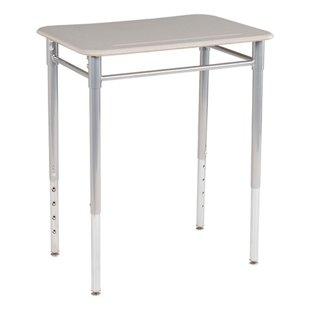 Rectangle Collaborative Desk w/ Curved Edge