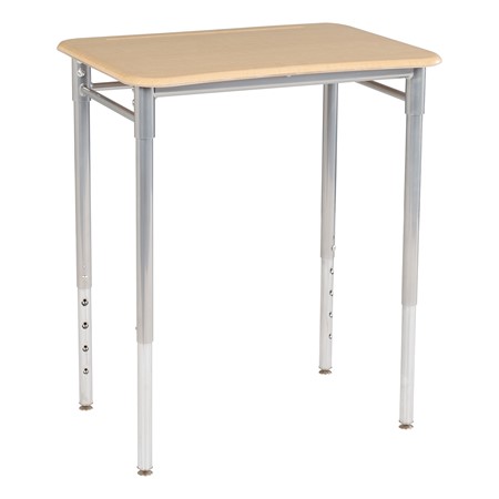 Rectangle Collaborative Desk w/ Curved Edge