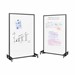 Portable Ballistic Partition (6' 6" H x 4' W) - Double-Sided Magnetic Dry Erase Board