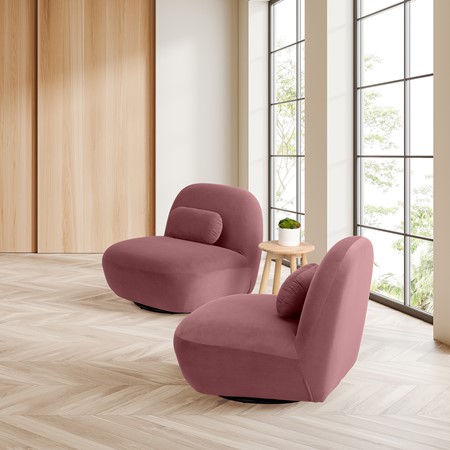 Soft Swivel Lounge Chair