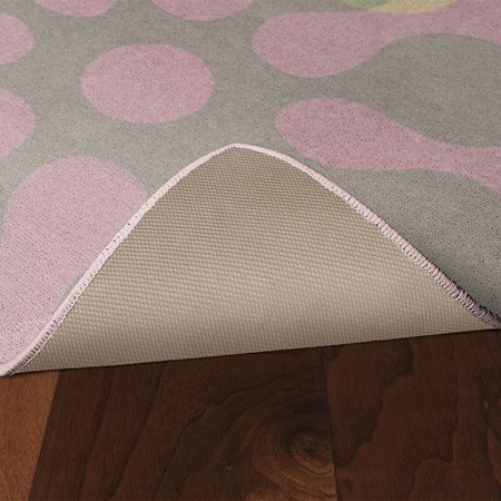 Colorful Flower Child Rug - Skid Resistant Back