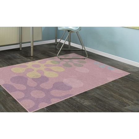 Colorful Flower Child Rug