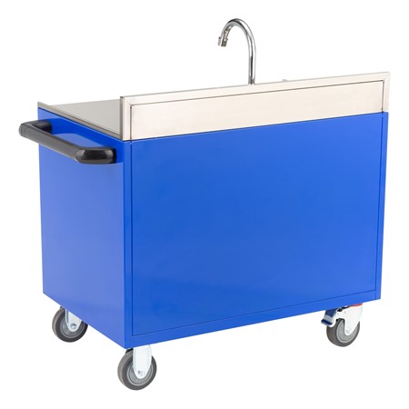 Stainless Steel Portable Preschool Sink - Back