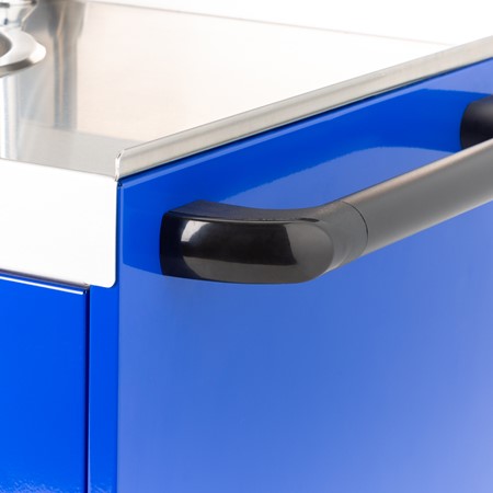 Stainless Steel Portable Preschool Sink - Grab Handle
