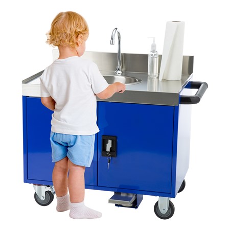 Stainless Steel Portable Preschool Sink