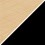 Maple Top/Black Edge Band